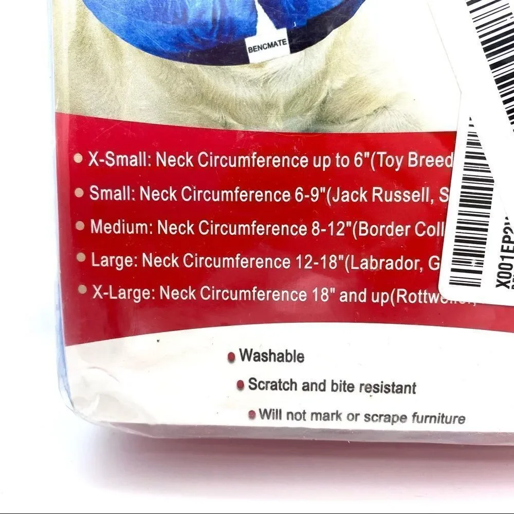Bencmate Protective Inflatable Dog Collar Recovery New Size Large